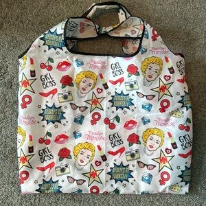 Marilyn Monroe canvas tote bag